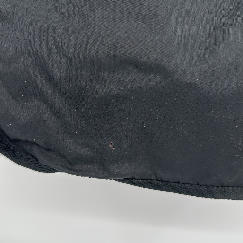 Lesportsac Black Front Flap Adjustable Strap Messenger Bag - Picture 15 of 16